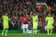 The Blaugrana struggled when Manchester United pressed them higher up the pitch